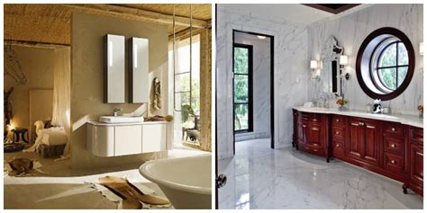 Italian style bathroom: fashionable options from antiquity to present