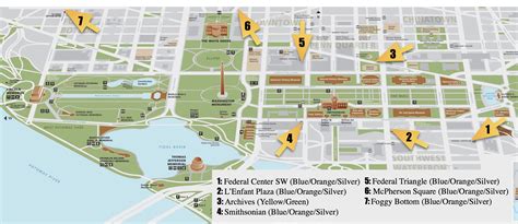 Use this guide to find your way around the National Mall in Washington ...