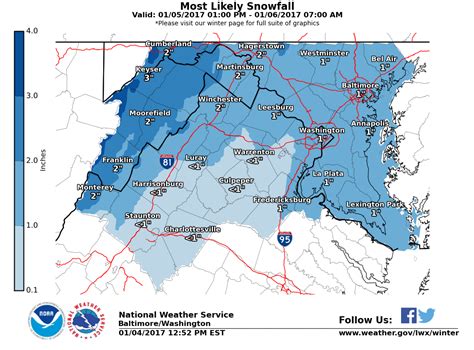 Snow Expected for Friday Morning Commute in Northern Virginia | Vienna ...