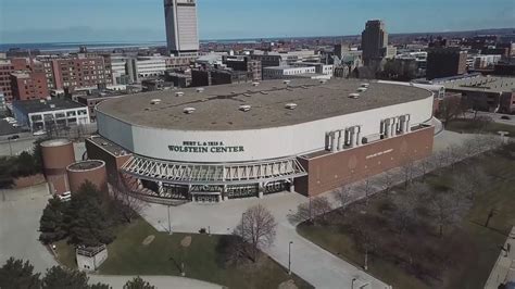 Drone Video: Cleveland State University's Wolstein Center will be the site of COVID vaccine ...