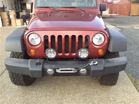 My hidden winch in stock bumper - JKowners.com : Jeep Wrangler JK Forum | Jeep wrangler jk, Jeep ...