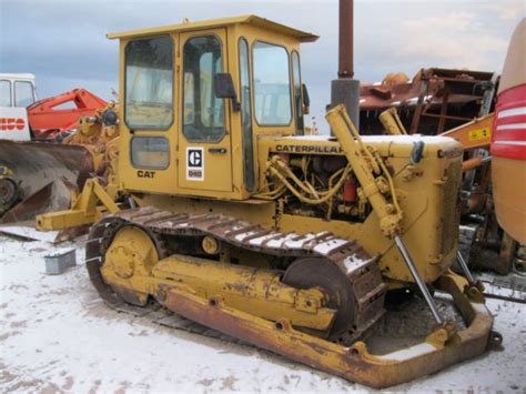 Caterpillar D4 dozer in Vaglio Basilicata, Italy