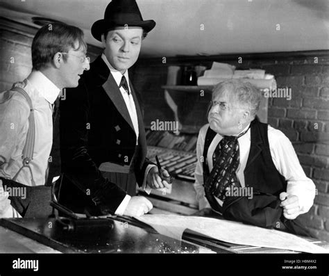 CITIZEN KANE, Everett Sloane, Orson Welles, Erskine Sanford, 1941 Stock Photo - Alamy