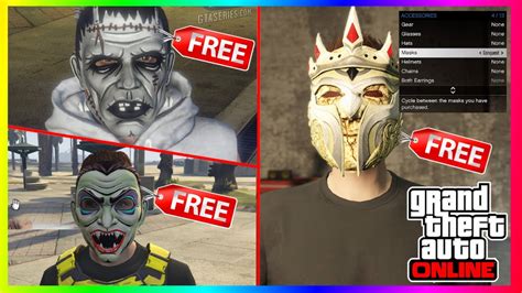 How To CLAIM Your FREE Halloween Mask in GTA 5 Online (Conquest, Brown ...