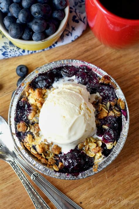 Blueberry Crumble Tarts Recipe- Butter Your Biscuit