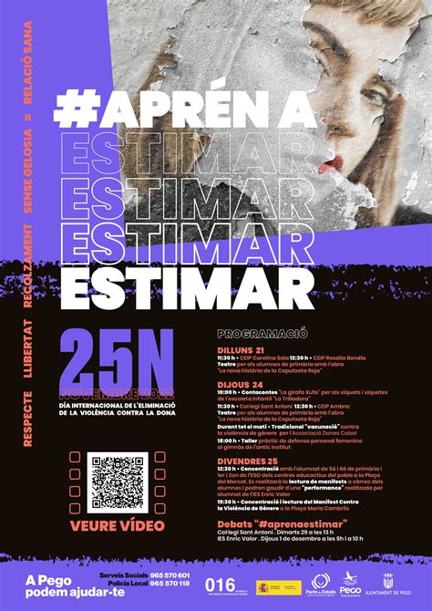 Poster 25N Pego 2022 - LaMarinaAlta.com