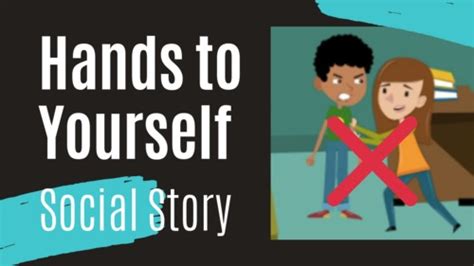 Keeping Your Hands to Yourself - Animated Social Story | TPT