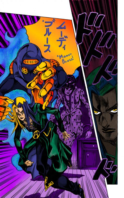 jojo part 5 manga page colored by 10pennies on DeviantArt