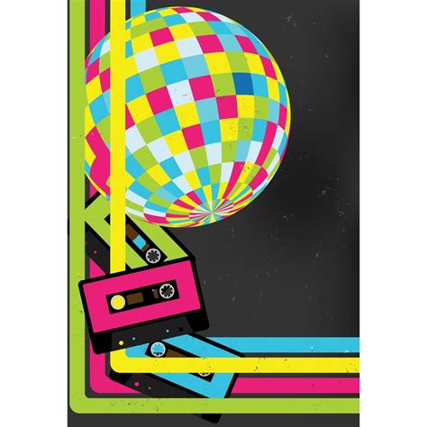 80's Disco Photo Background | Retro party, Retro party themes, Party ...