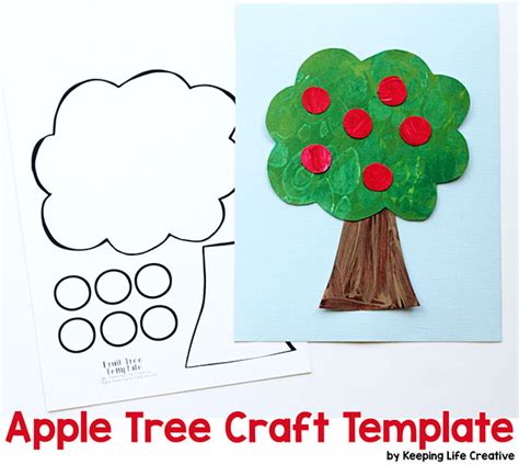 Printable Apple Tree Craft