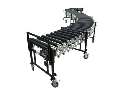 Flexible Powered Roller Conveyor, V Belt Conveyor | YiFan Conveyor