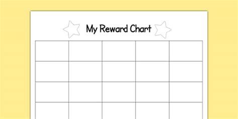 Printable Sticker Classroom Reward Charts - Twinkl