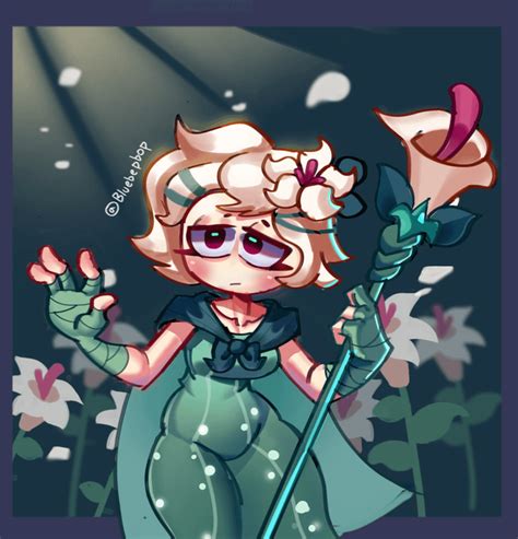 white lily cookie 🤍💚🌱 by me : r/CookieRunKingdoms