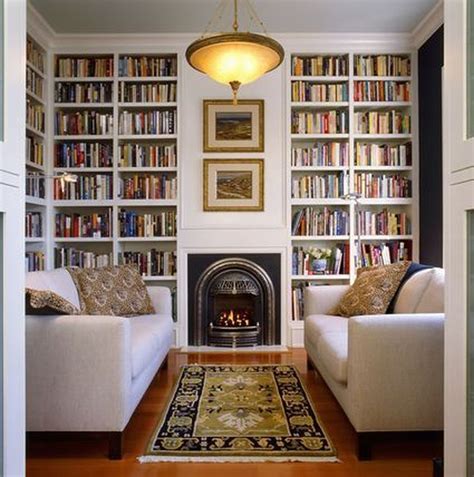 30+ Extraordinary Living Room Lighting Ideas For Home Décor This Year | Home library design ...