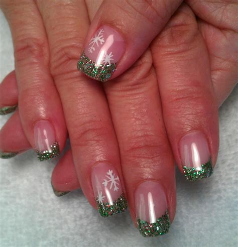 POPSUGAR | Gel nails french, Christmas nails, Trendy nails