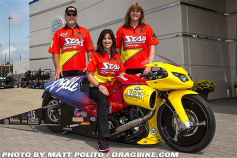 Angelle Sampey Ready for Gatornational | Dragbike.com