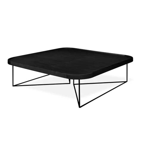 Porter Coffee Table - Rectangle | Accent Tables | Gus* Modern Wood And Metal, Solid Wood, Square ...