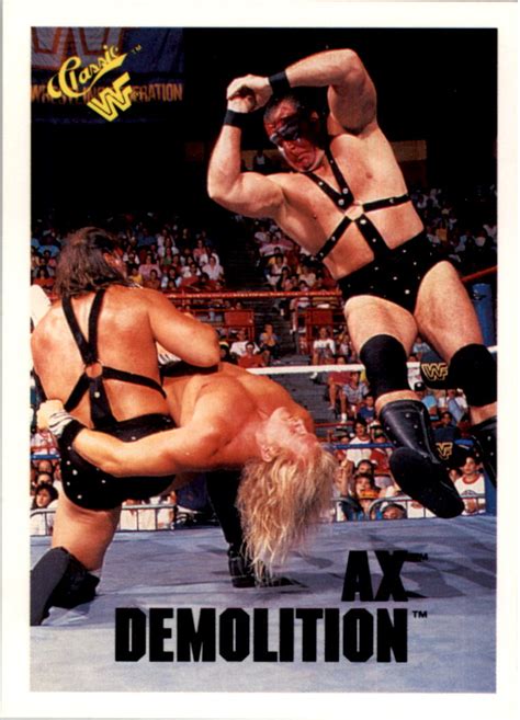 1990 Classic WWF #62 Demolition - NM-MT - Card Gallery | Beckett Marketplace