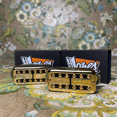 TV Jones Classic Pickups Set (Gold) | Reverb