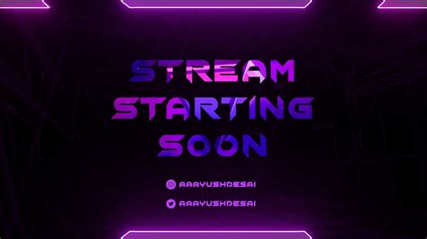 Stream starting soon overlay hd - undergroundTros