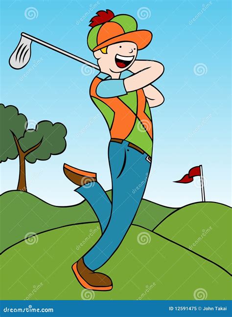 Golf Swing Royalty Free Stock Photo - Image: 12591475