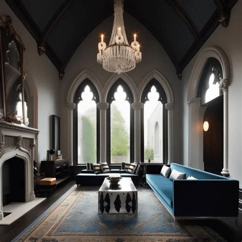 Embrace the Drama: How to Master Gothic Revival Interior Design for an Enchanting Home - axxla ...