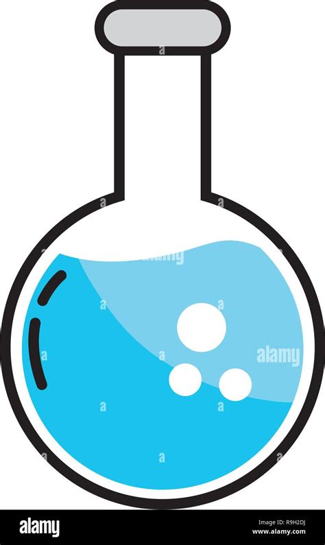 chemistry beaker glass cartoon Stock Vector Image & Art - Alamy