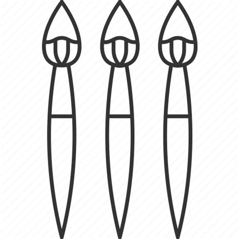 Paintbrush, color, arts, creativity, drawing icon - Download on Iconfinder