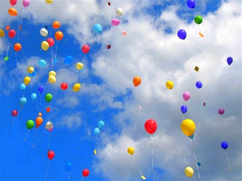 Colorful Balloons Hd Backgrounds