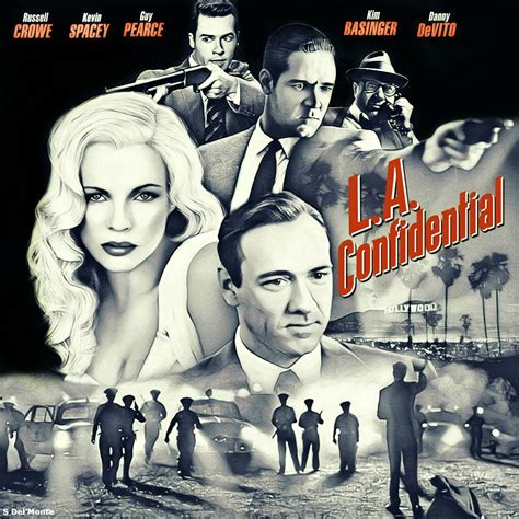 My #Movieposter for the film #LAConfidential #RussellCrowe #KevinSpacey #GuyPearce #KimBasinger ...