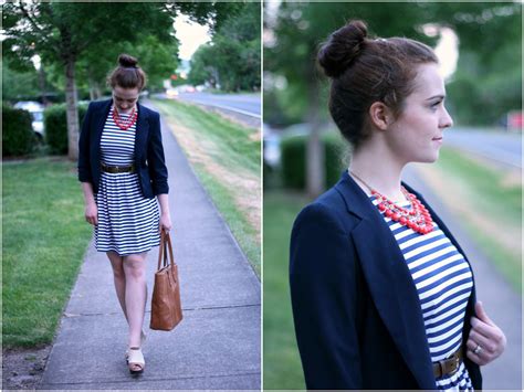 How to Wear DIY: The striped dress I love / Create / Enjoy