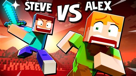 🎵 ANGRY STEVE vs. ANGRY ALEX 🔥- Minecraft Animation Music Video - YouTube