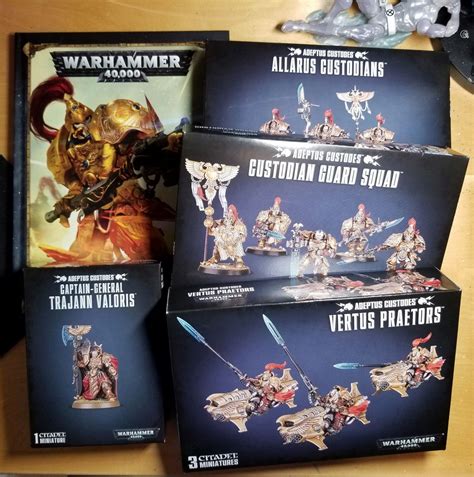 My Warhammer 40k Adeptus Custodes army – Yore