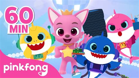 [BEST] Baby Shark Robot 🤖 version | Compilaton | Kids Baby Shark Songs | Pinkfong Baby Shark ...