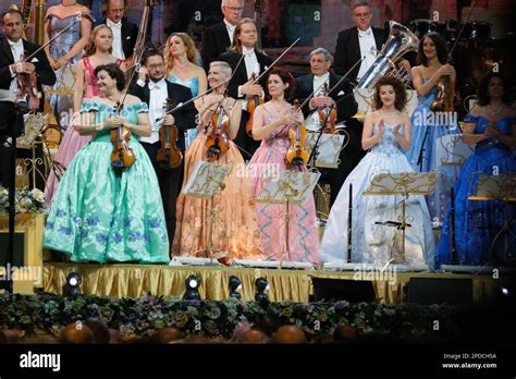 Madrid, Spain. 14th Mar, 2023. Members of the Johann Strauss-Andre Rieu ...