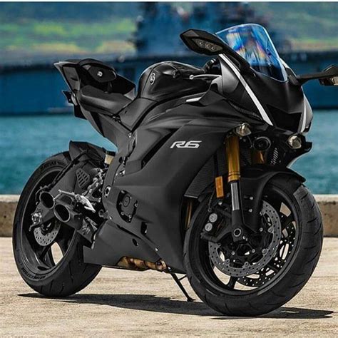 Matte Black elegance R6 | Motos esportivas, Carros e motos, Motos de rua