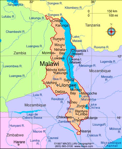 Lilongwe Map and Lilongwe Satellite Image