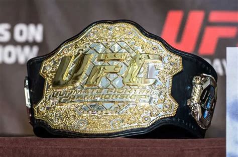 Do UFC Fighters Get To Keep Their Belts – Fightnomads Combat Sports ...