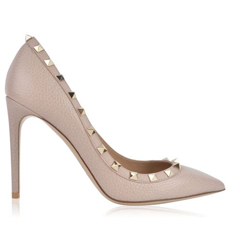 VALENTINO GARAVANI | Women's Rockstud 100 Heels | Stiletto Heels | Flannels