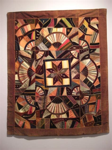 Selvage Blog: Two Crazy Quilts at the American Folk Art Museum