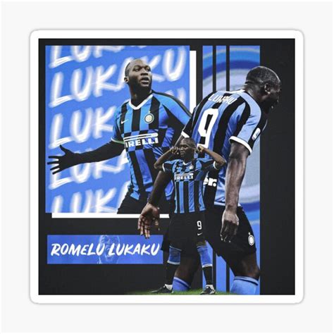 "Art Romelu Lukaku" Sticker by screetseven | Redbubble