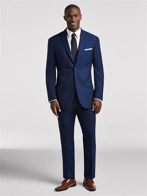 Blue Wedding Suit by Calvin Klein | Suit Rental | Moores Clothing