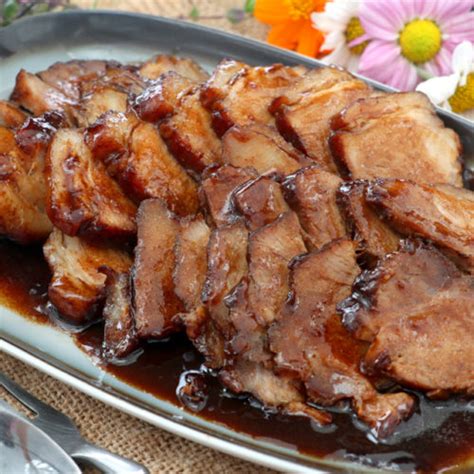 Pork Asado Chinese-Style - Foxy Folksy