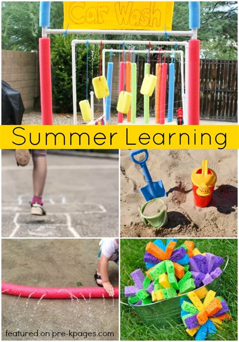 Summer Learning Activities for Preschool - Pre-K Pages