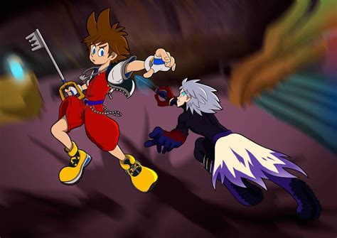 Kingdom Hearts - Sora vs Riku (Ansem) | Kingdom hearts, Sora kingdom ...