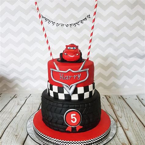 Cars Themed Cake - Cakes by Mehwish