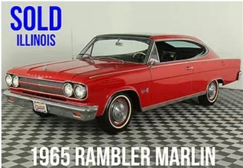 1965 Rambler Marlin | Sunnyside Classics | #1 Classic Car Dealership in ...