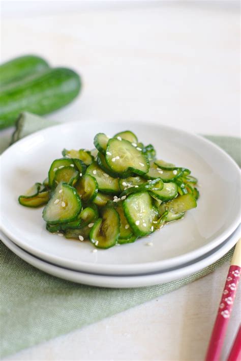 Japanese Cucumber Salad (Sunomono) - Mildly Meandering