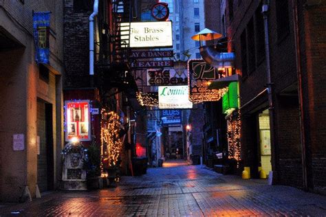 Printer's Alley is one of the best places to party in Nashville