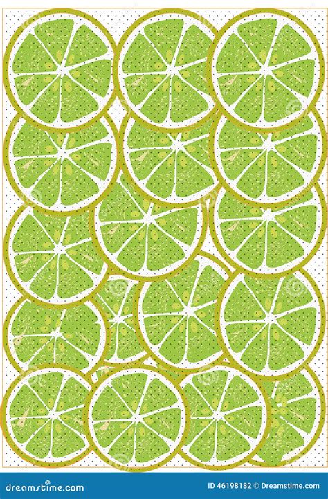 Lime Pattern Eating Background Raw. Stock Photo - Image of vegetable, bright: 46198182